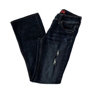 🆕️ Vintage Zana Di Distressed Dark Wash Jeans Size 9